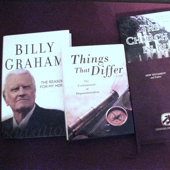 "The Reason for My Hope" Hardcover Book Billy Graham(NEW) plus 5 additonal Books - Picture 1 of 12